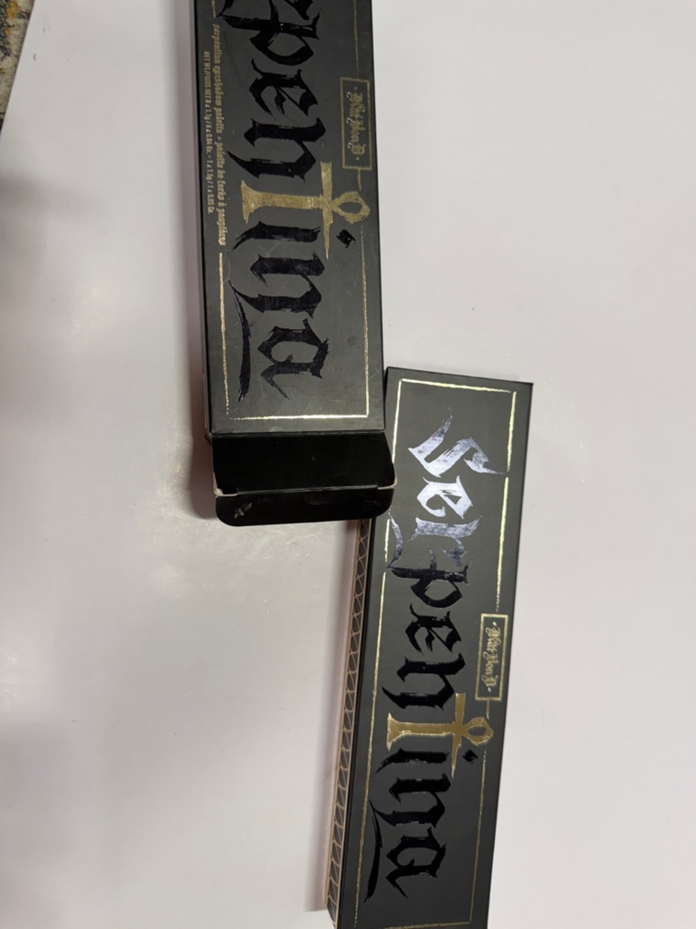 Kat Von D Black and Gold Men Accessories Glasses Box